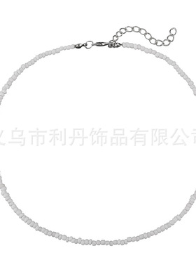 波西米亚彩虹手工米珠颈链