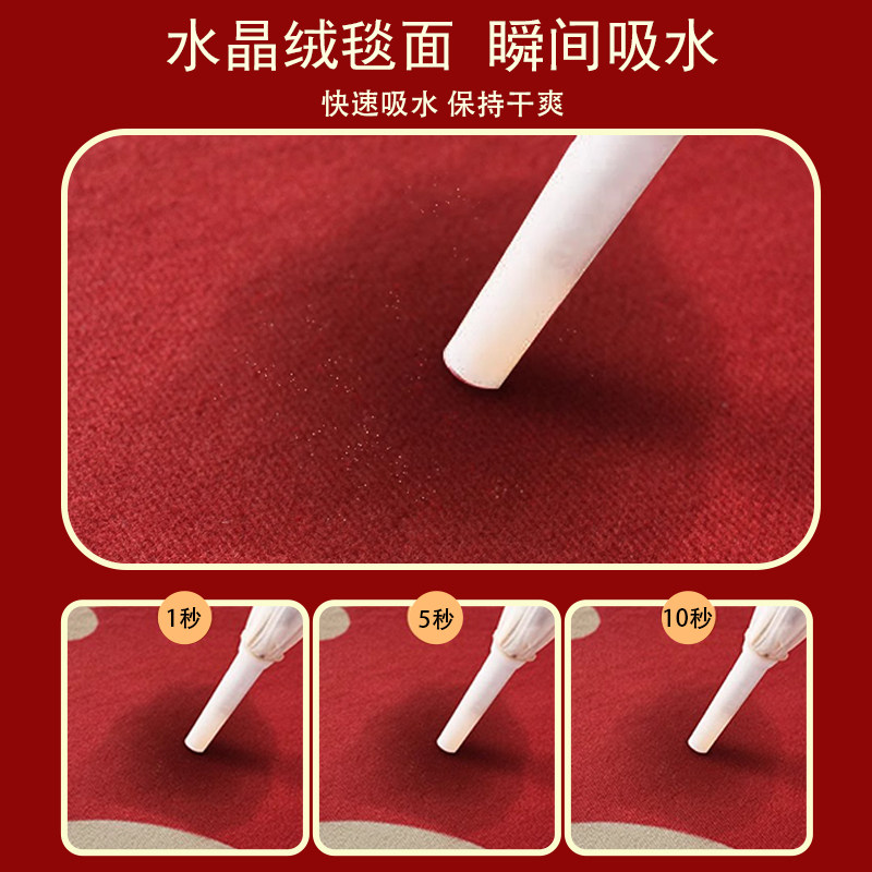 2026马年地垫新年进门喜庆脚垫子家用蹭灰大门口红色地毯入户门垫,淘宝优惠券,粉丝福利购,淘宝优惠卷