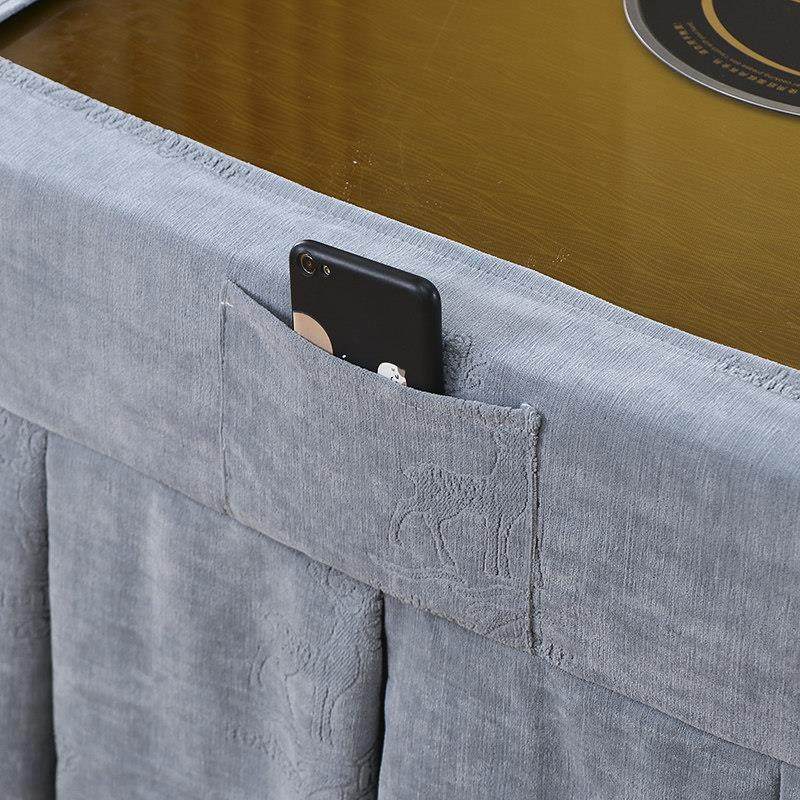 正方形烤火桌子罩套夏季新款裙式麻将机罩子电炉套电取暖炉桌布罩,淘宝优惠券,粉丝福利购,淘宝优惠卷