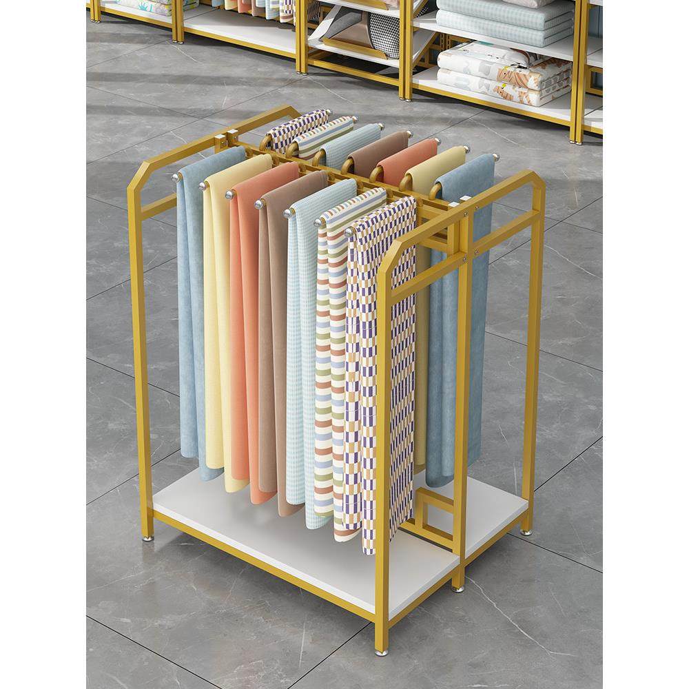 家纺店货架展示架布料床上用品展示柜四件套被子枕芯可调节置物架,淘宝优惠券,粉丝福利购,淘宝优惠卷