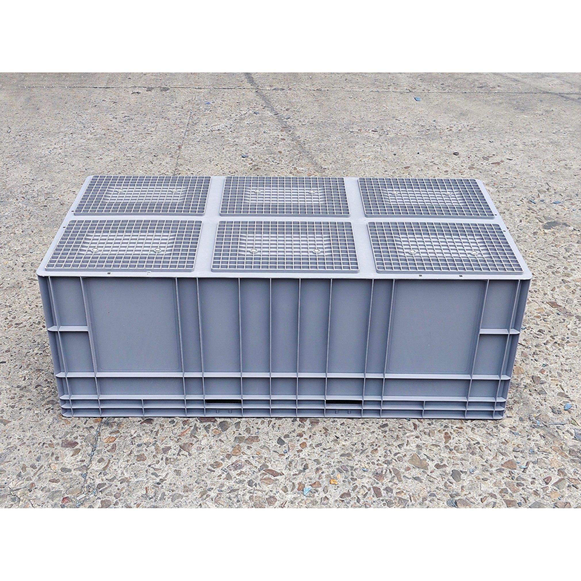 EU61245塑料周转箱1200*600*450物流箱加长塑料箱矮箱,淘宝优惠券,粉丝福利购,淘宝优惠卷