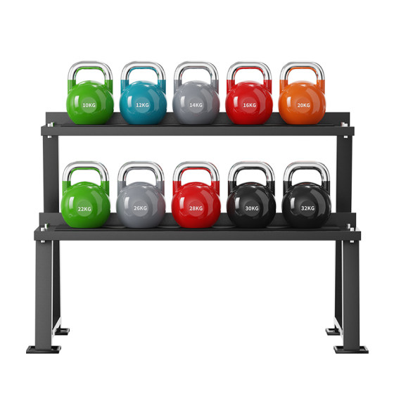Multifunctional kettlebell rack kettlebell set