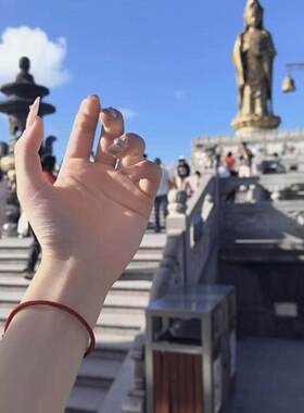 【普陀山官方已过香】本命年红绳