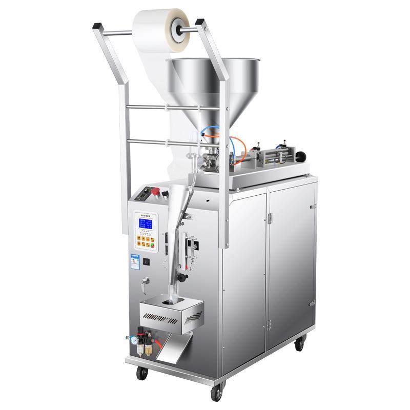 全自动辣椒酱番茄酱果酱酱料辣椒油气动膏体液体定量灌装机包装机,淘宝优惠券,粉丝福利购,淘宝优惠卷