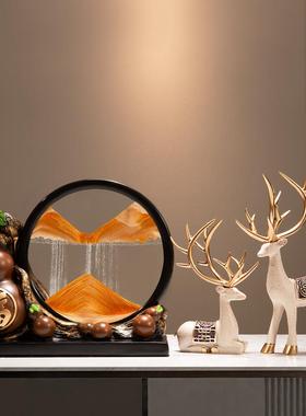 葫芦流沙画摆件高级感客厅招财电视酒柜装饰搬家礼物乔迁新居礼品