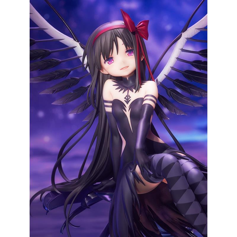Magical Girl Madoka Demon Akatsuki Homura Figure Cute Wings Beautiful Girl Anime Model Chassis Ornament Gift