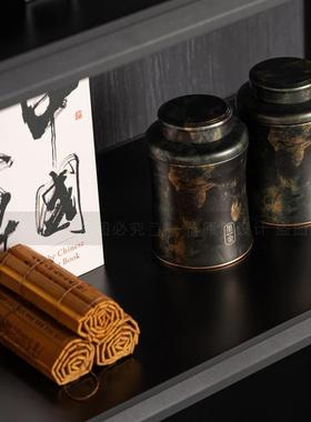 新中式壁龛开 放格组合摆件样品屋展示中心样板间博古架书架茶室