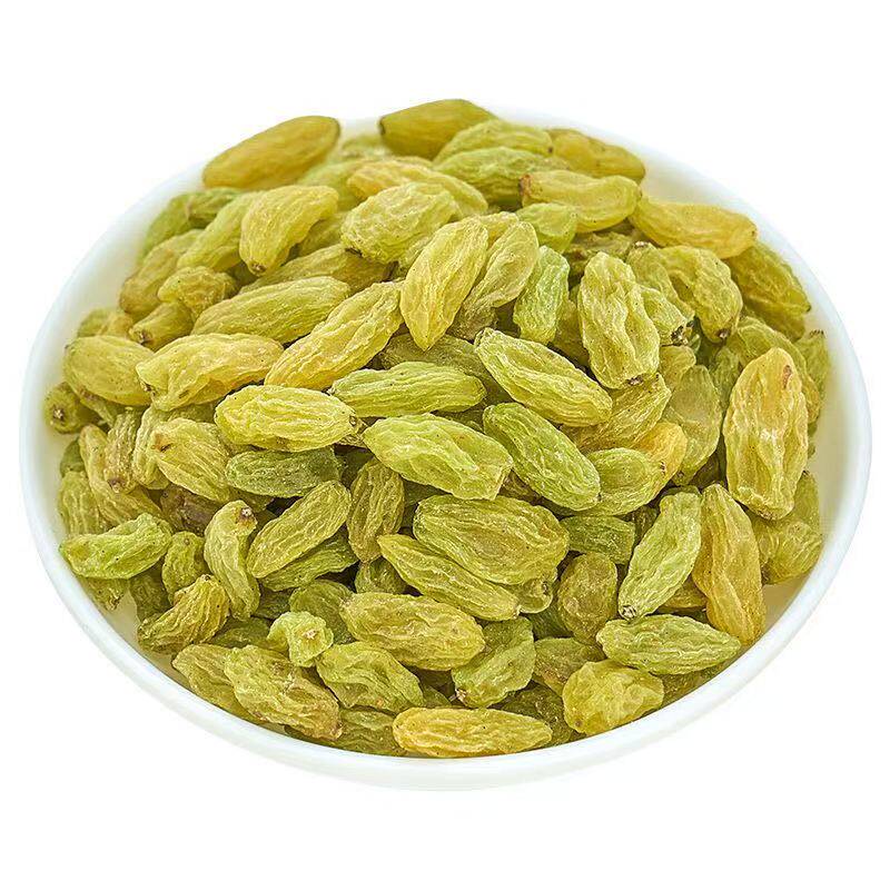 新疆吐鲁番葡萄干新疆特产绿色葡萄干果蜜饯零食小吃无核果 - 图1