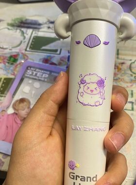张艺兴小羊美甲贴纸应援5d咕卡
