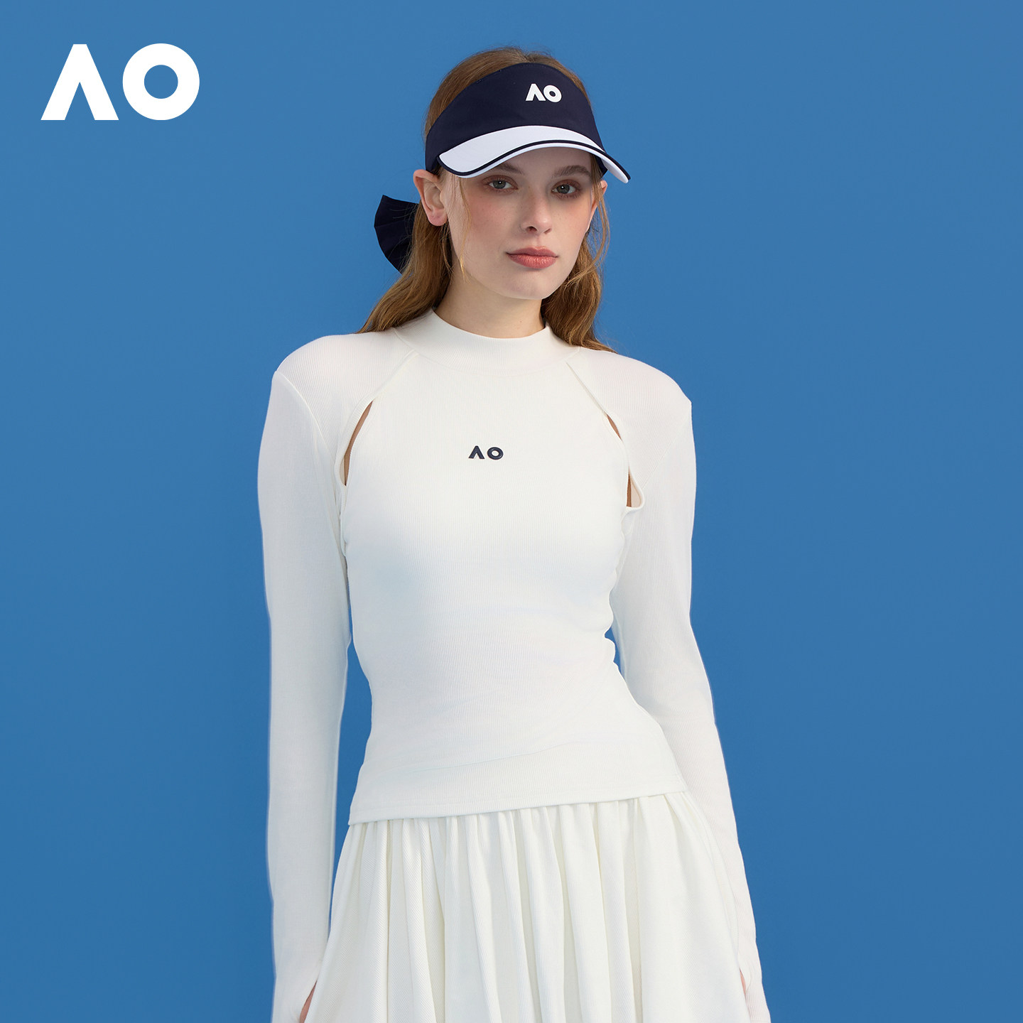 AO澳网运动服休闲运动健身卫衣套头衫针织2025新款长袖打底杉女,淘宝优惠券,粉丝福利购,淘宝优惠卷