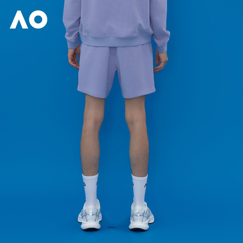 AO澳网新款运动短裤针梭织五分裤户外跑步网球健身裤子网球服男 - 图1