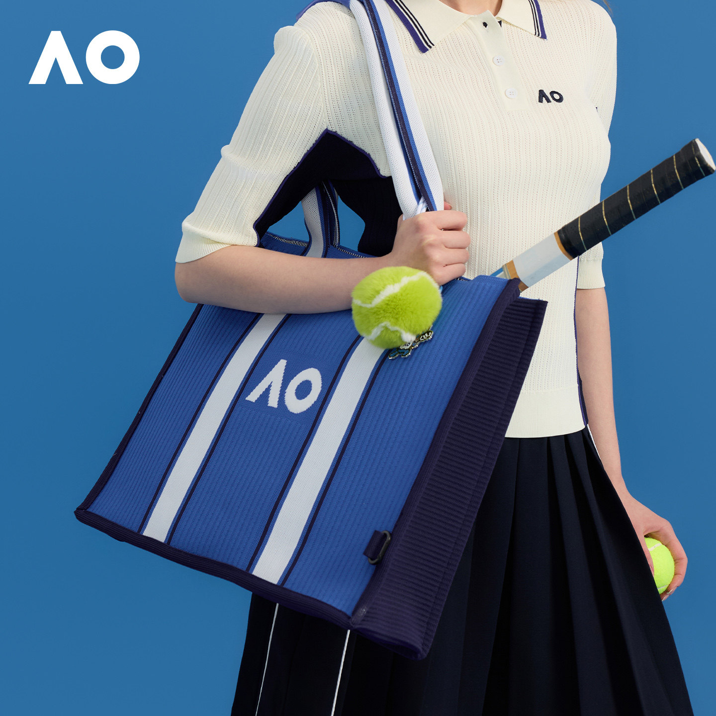 AO澳网单肩托特包网球包2025新款网球拍包多功能高颜值男女情侣款,淘宝优惠券,粉丝福利购,淘宝优惠卷