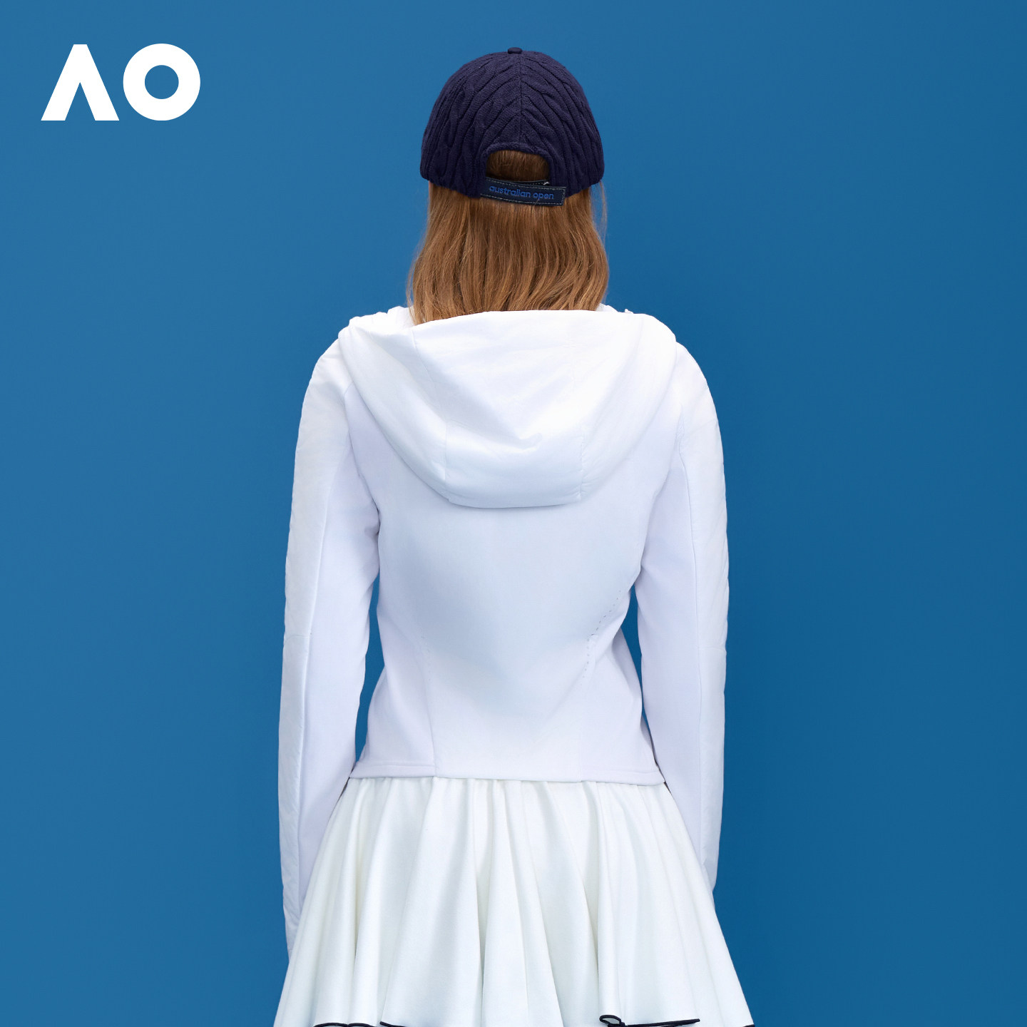 AO澳网25年秋冬新款拼接修身连帽中长款棉服休闲运动棉衣网球服女,淘宝优惠券,粉丝福利购,淘宝优惠卷