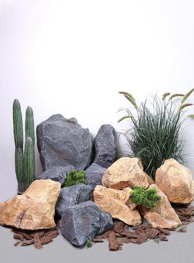 仿真假石头拍摄道具仿生泡沫pu雕塑石材园林假山墙面造景背景墙