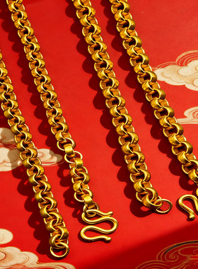 越南火烧沙金不含镍环环