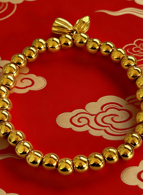 越南沙金女士6毫米手串两