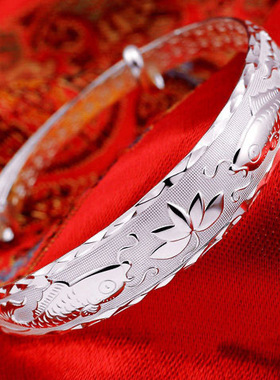 双鱼莲花凤凰福字送妈妈