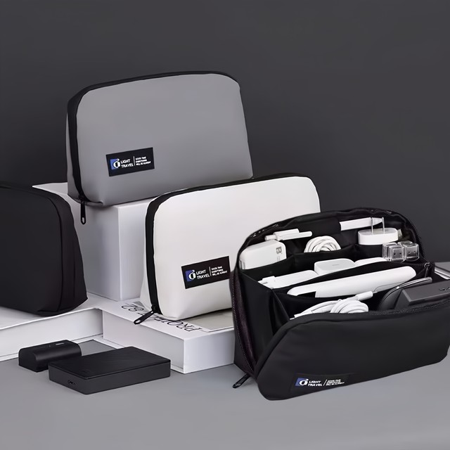 Data cable storage bag simple accompanying bag