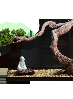 极速新中式禅意摆件创q意家居装饰办公室电视柜玄关家软装装饰品