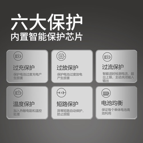 YC04A指纹锁电池智能门锁锂电池YC03东莞市华悦科技有限公司YC07A - 图2