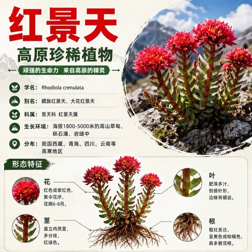 红景天精油高能量高原植物外用提高胶原再生能力合德医馆精制推荐 - 图3