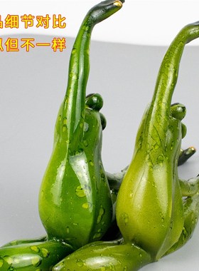 瑜伽青蛙摆件家居妖娆蛙办公桌创意搞怪孤寡蛙单身送朋友生日礼物