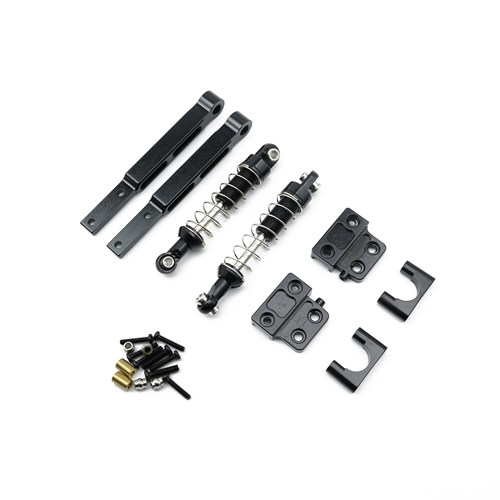 莽牛1/12 MN82 82s 82Pro LC79金属后避震器车桥拉杆 板簧改拉杆 - 图1