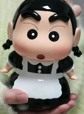 动漫女仆蜡笔小新可爱车载手办送