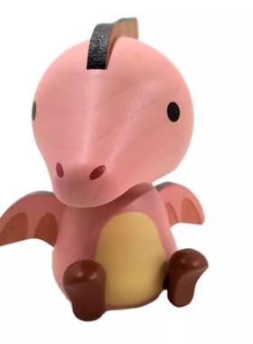 台湾jeancard汽车桌面摆件摇头创意弹簧森活实木质趣生日礼物女男