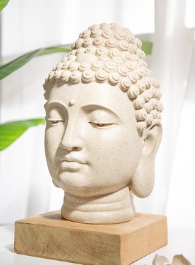 极速泰式佛像摆件东南亚风u格树脂工艺品家居客厅玄关书房禅意装