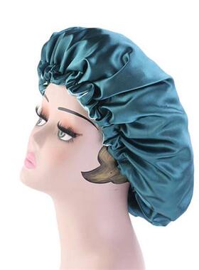 极速Hair Satin Bonnet For Sleeping Shower Cap SSilk Bonnet B