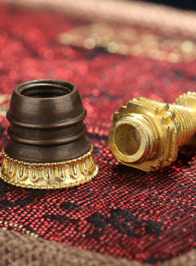 新品民族风铜制噶l当塔项链宝塔吊坠小挂件工艺品民族风家居毛衣