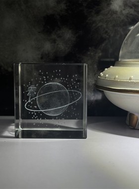 极速在星球中漫步 创意浪漫星球小夜灯J摆件男女朋友同学节日生日