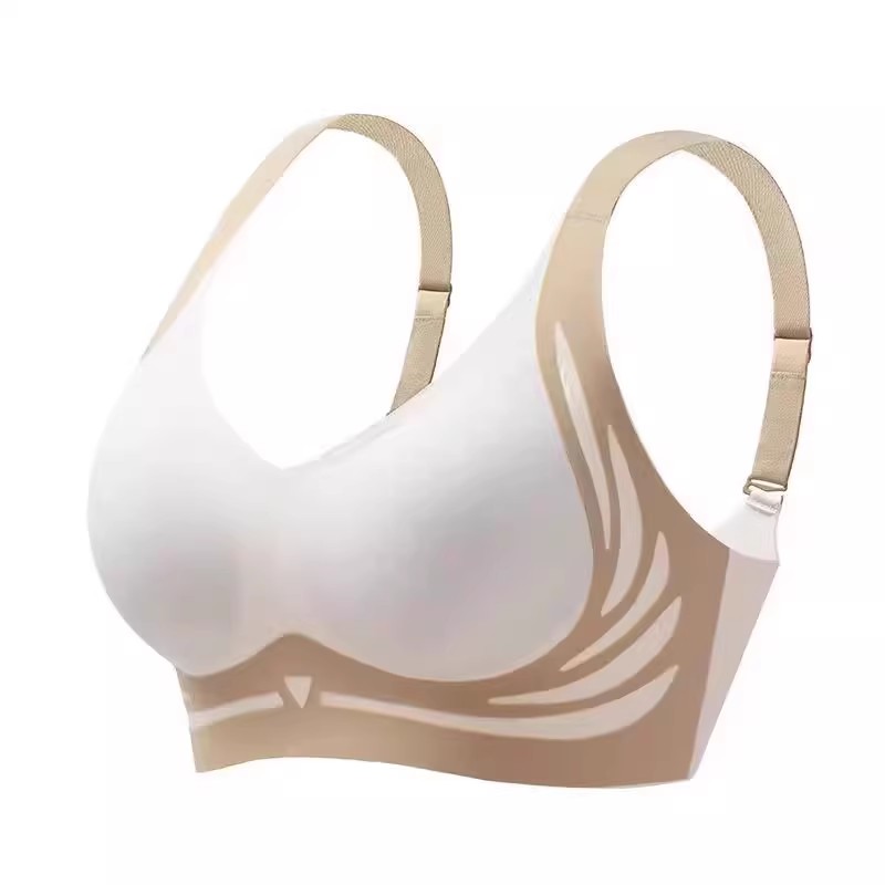 悦思茵提拉9.0聚拢文胸女小胸收副乳调整型软支撑无痕美背内衣3J