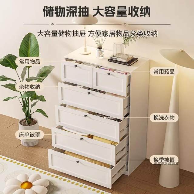 Five chests of cabinet art use guest GJY hall against the wall, an iron house interior storage cabinet bed room multi-story floor-standing tail pull