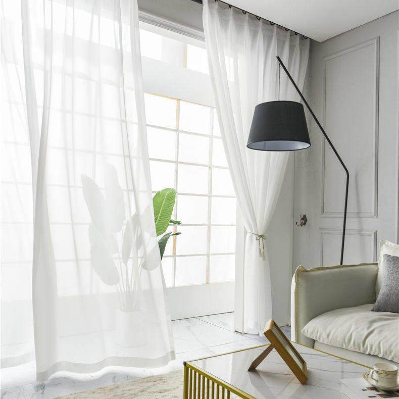 垂顺白色纱帘窗帘透光不透人金刚纱卧室沙遮阳雪纺薄纱阳台白纱帘,淘宝优惠券,粉丝福利购,淘宝优惠卷