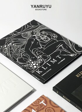 克里姆特Klimt Artistic Enc样板间书柜桌面抽象艺术装饰摆件真书