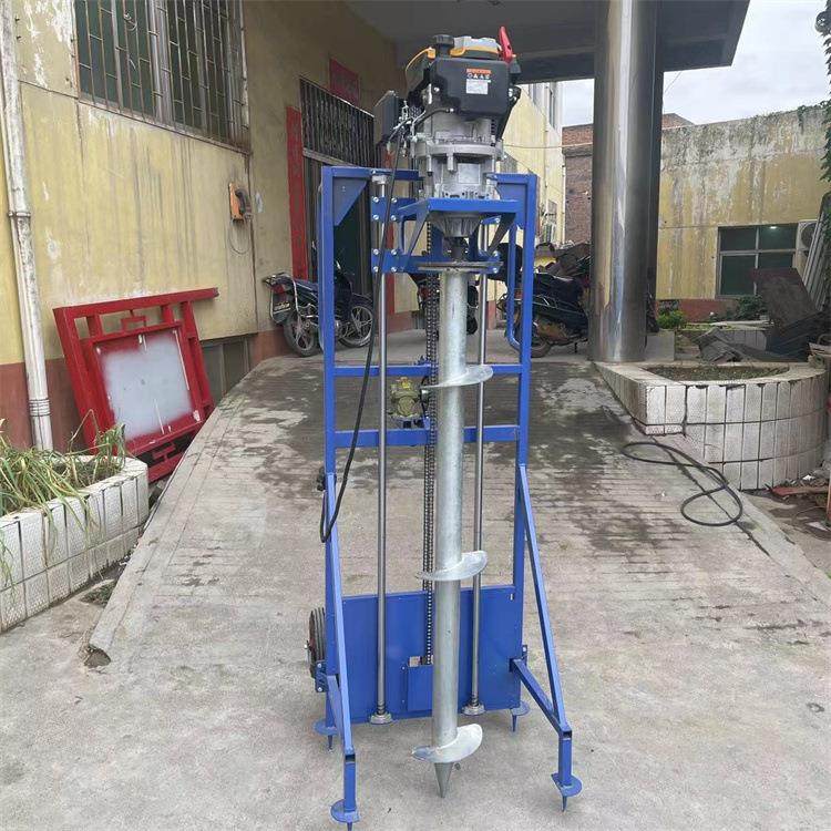 汽油柴油光伏打桩机太阳能支架基础加固钻桩机加厚履带液压钻孔机,淘宝优惠券,粉丝福利购,淘宝优惠卷