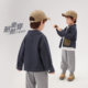 Children's denim jacket spring and autumn four-year-old baby handsome clothes boy spring new fashionable boy spring cardigan