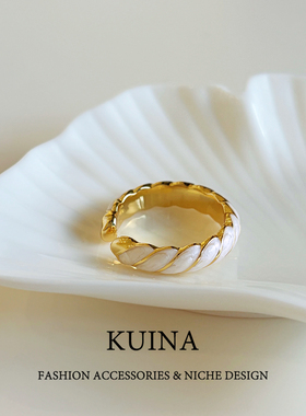 简约通勤百搭戒指女款个性时尚