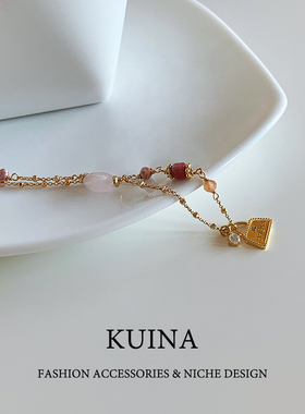 轻奢气质天然水晶项链