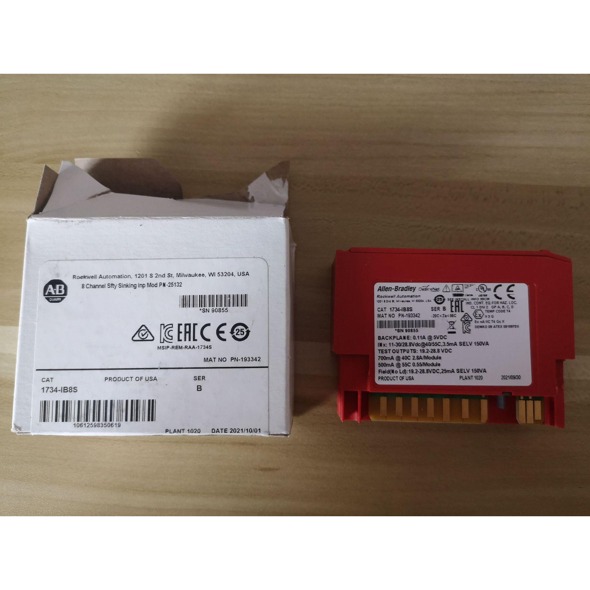 134-IB8S 7罗克韦尔原装正品 库存现货 B PLC 模块 A1734-IB8S - 图0