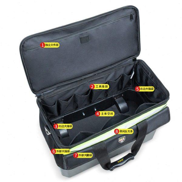 法斯特多功能拉杆工具包帆布安装维修电工包加大加厚拉杆箱X519,淘宝优惠券,粉丝福利购,淘宝优惠卷