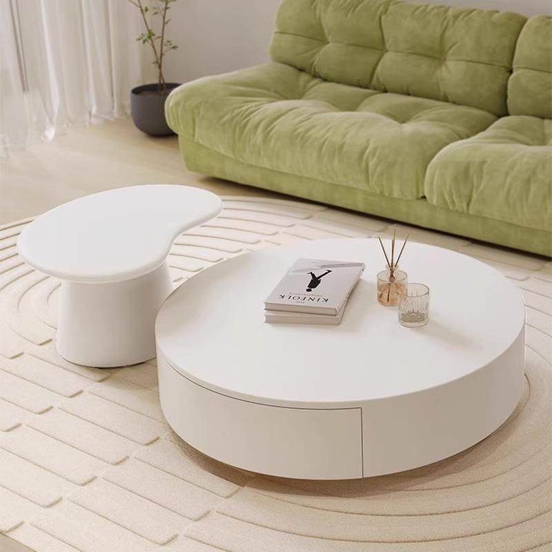 奶ZG-74802油风白色腰果圆形几电厅视柜组茶合小户型客家用轻奢现,淘宝优惠券,粉丝福利购,淘宝优惠卷