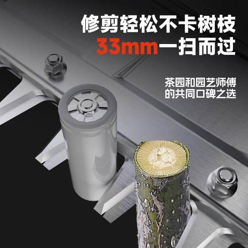 48V电动修剪机修剪机锂电揹负式采茶机剪茶机茶叶茶树剪刀修枝剪 - 图2
