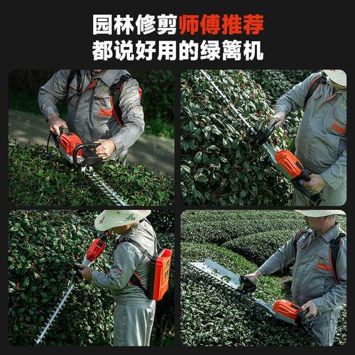 48V电动修剪机修剪机锂电揹负式采茶机剪茶机茶叶茶树剪刀修枝剪 - 图3