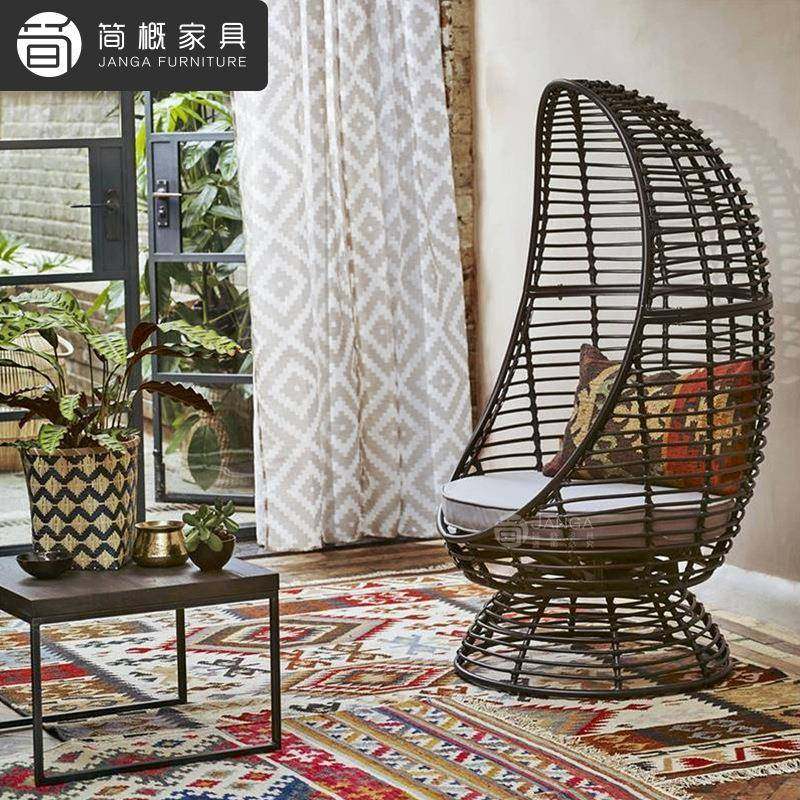 外别墅院沙藤编沙发露天防水防晒鸟巢懒人17975户藤椅室外花庭园,淘宝优惠券,粉丝福利购,淘宝优惠卷