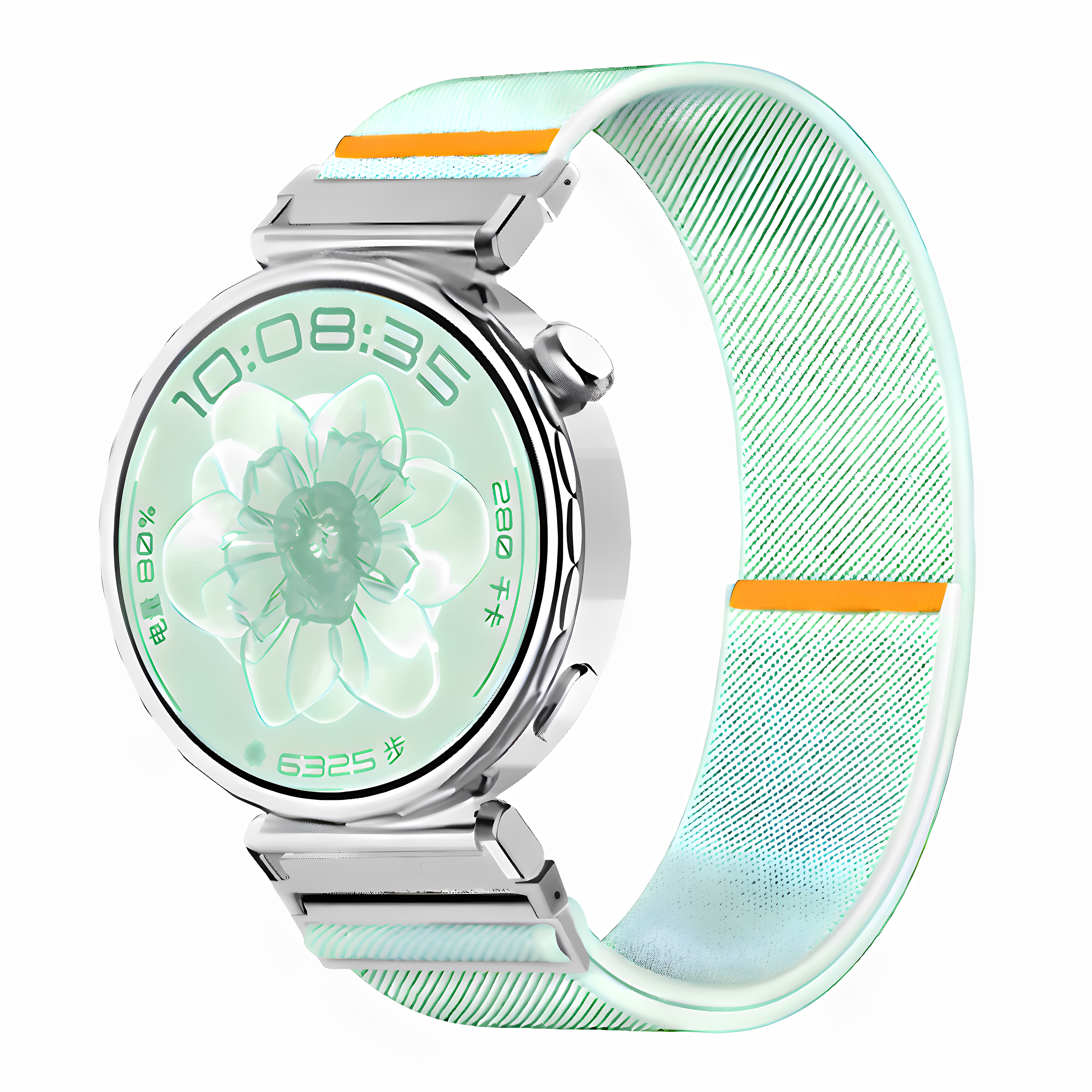 适用OPPO Watch X2 Mini尼龙表带女款小金表运动OPPO WatchX/4Pro腕带华为GT4 41mm夏季防水GT5pro高级时尚 - 图0