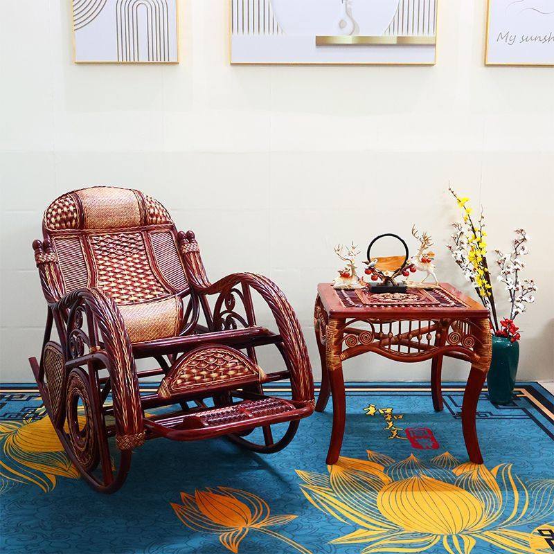 真藤摇摇椅客厅老人真藤椅家用逍遥椅大人阳台可躺摇摇椅懒人摇椅,淘宝优惠券,粉丝福利购,淘宝优惠卷