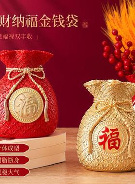 黄金大麦穗干花束客厅仿真假花摆设家居装饰品电视柜轻奢高档摆件